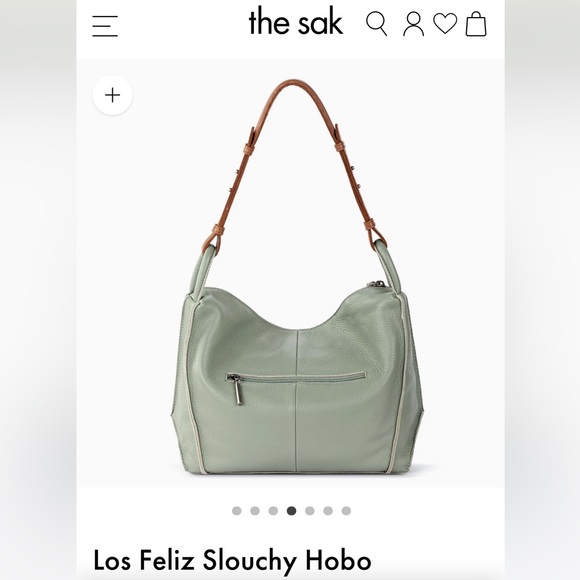 The Sak Los Feliz Slouchy Hobo in Dusty Meadow NWT Please note color change - Picture 3 of 15